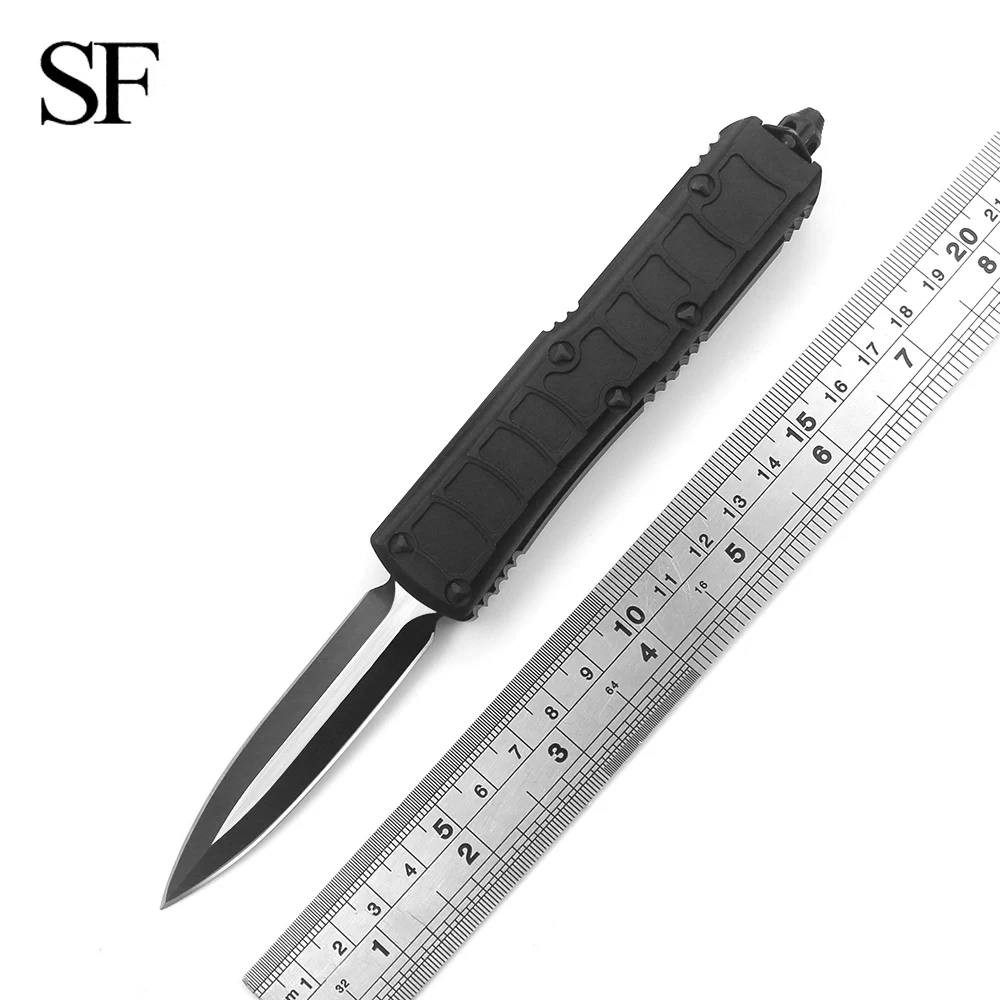 Новинка Карманный Удобный двухсторонний нож UTX85 OTF для выживания из авиационного