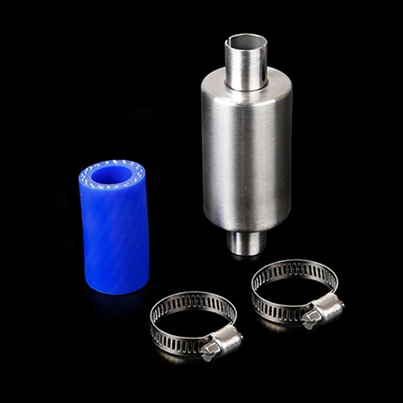 выхлопная труба с глушителе