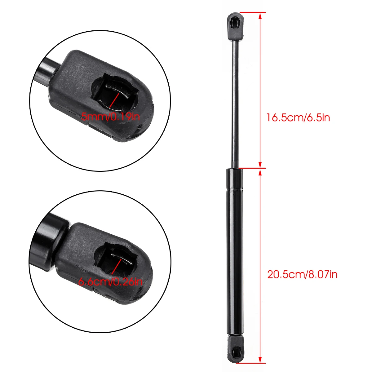 1x Автомобильный капот передний подъем двигателя поддержка амортизаторы опоры