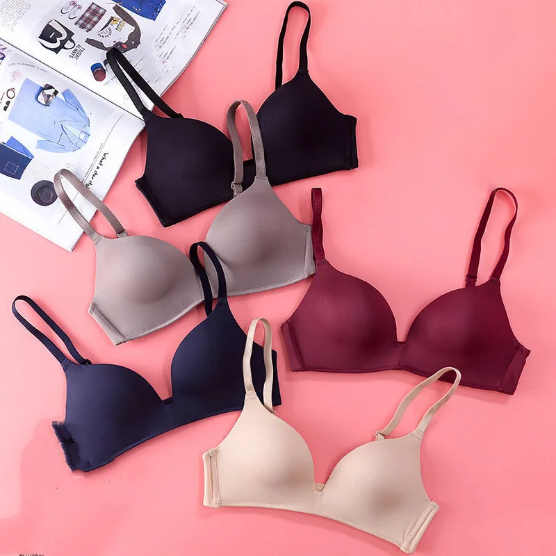 1 шт. бюстгальтер без стального кольца в японском стиле тонкие секционные
