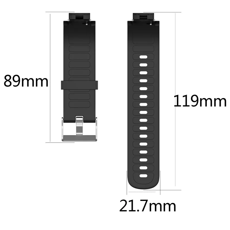 

Silicone Watchband Strap For Huami 3 Smartwatch amazfit verge (A1801) Replacement 10 Colors Wrist Band Bracelet Straps