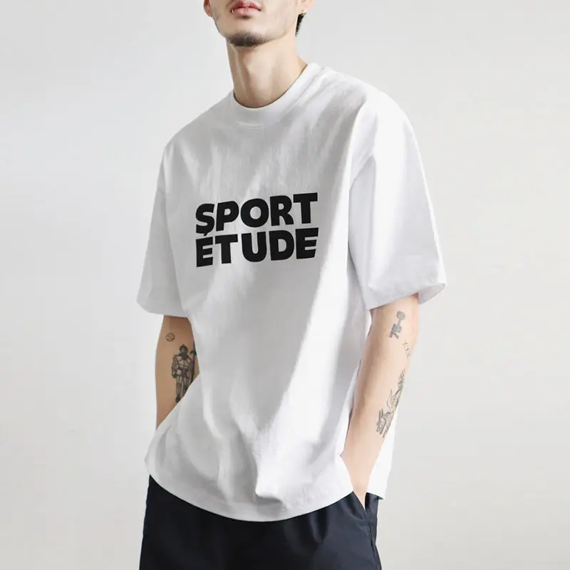 Новинка лета 2020 Молодежная популярная простая свободная футболка с буквенным