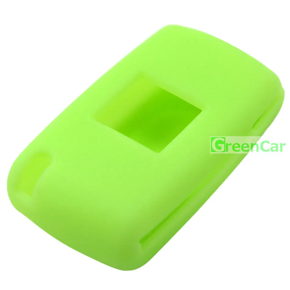 Светящийся чехол для автомобильного ключа с 3 кнопками 1 шт. Peugeot 206 107 207 307 607 208 308 407