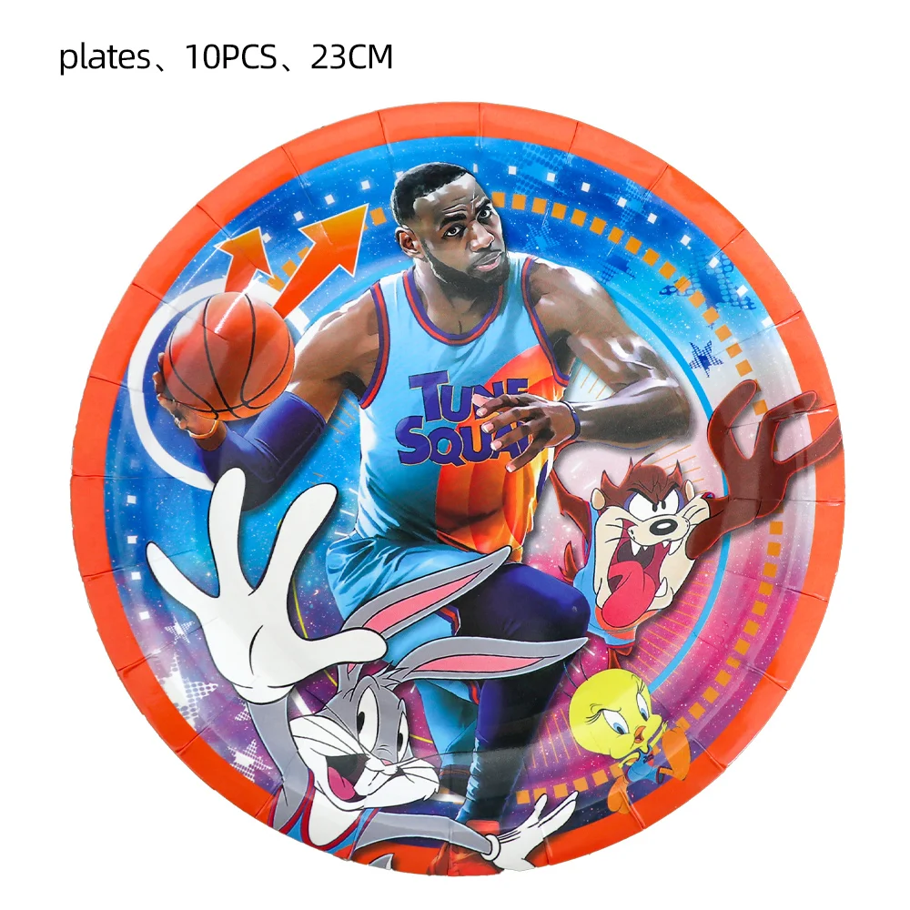 Принадлежности для вечерние Space Jam украшения дня рождения и вечеринки любимый