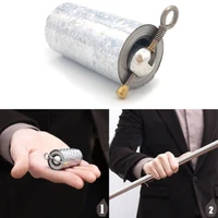 1pc staff portable martial arts metal magic pocket bo staff new high quality pocket outdoor sport stainless steel silver
