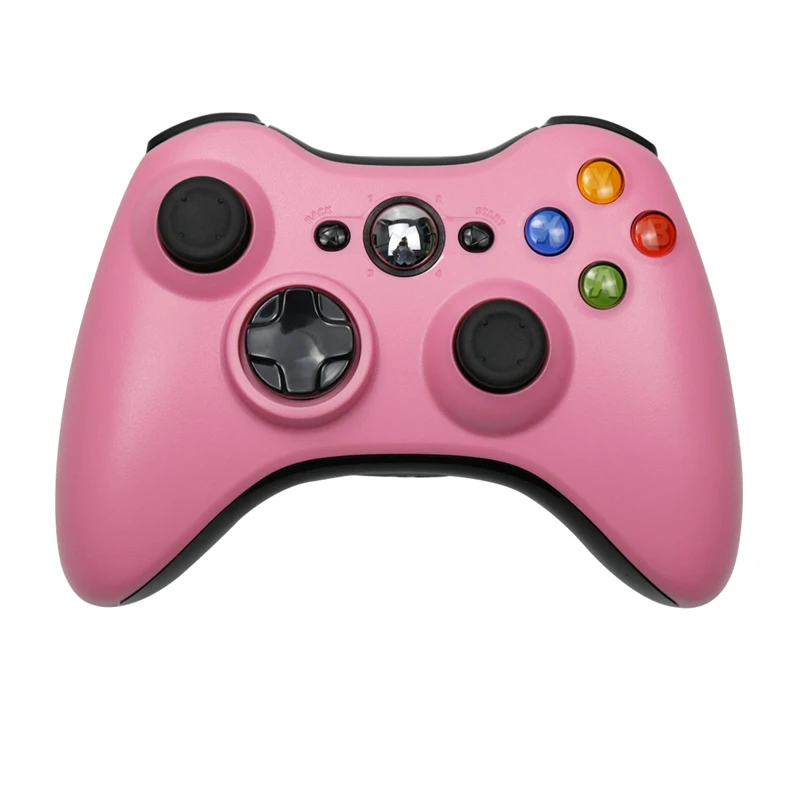 Wireless Pink 2,4G беспроводной геймпад для Xbox 360 консоль контроллер приемник контроллер для microsoft Xbox 360 игровой джойстик для PC win7/8/10 - Цвет: Wireless Pink