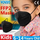 Детские KN95 маски ffp2mask 5 слоев маска для полости рта ребенка KN95 респиратор FPP2 маска FFP3 детская Защитная маска для лица Mascarillas CE маска