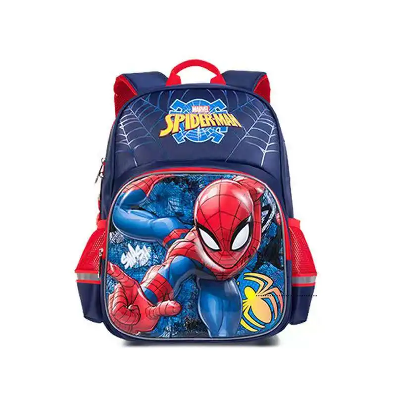 Genuine Disney new school bags for boys Iron spider man captain america primary school backpack teenage kids gifts mochilas