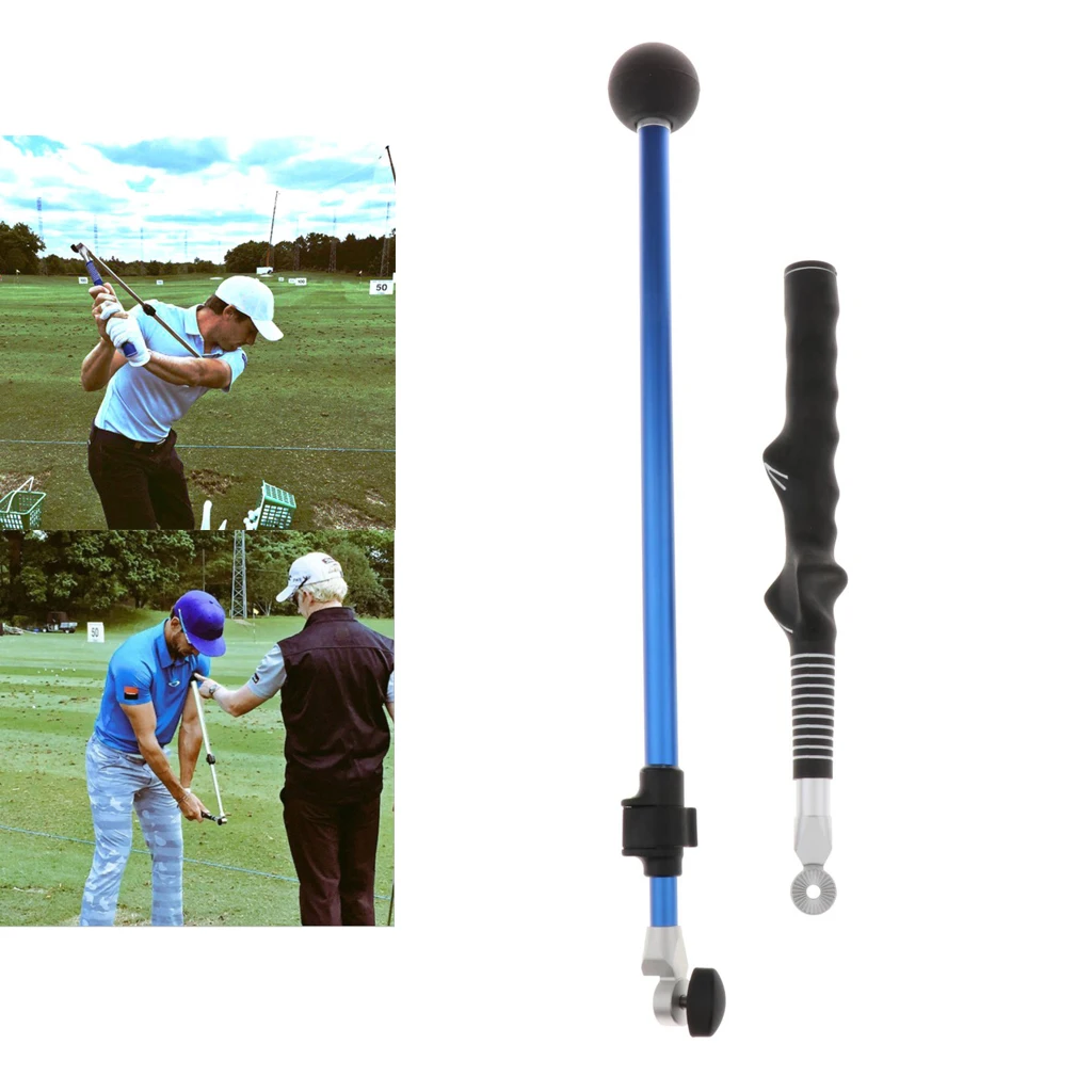 

Telescopic Golf Swing Trainer Anti-Slip Retractable Position Grip Left Right Handed Extendable Folding Hands Gesture Corrector