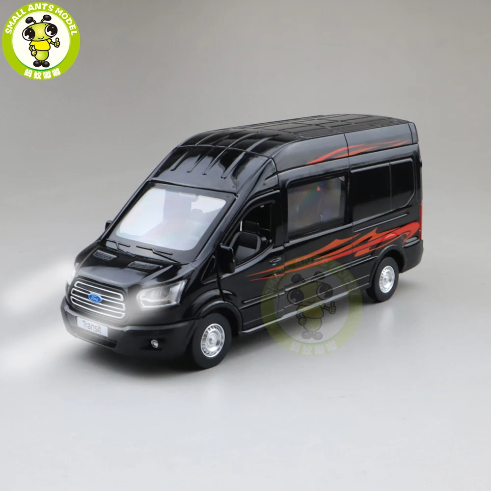 1/35 CAIPO Transit Van Cargo MPV литая модель автомобиля игрушки дети мальчики девочки