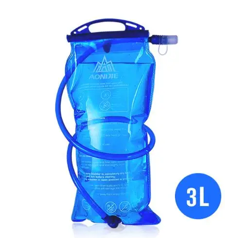 3L AONIJIE открытый мешок воды для кемпинга Пешие прогулки Альпинизм Велоспорт Бег складной PEVA Спорт гидратации мочевого пузыря 1.5L 2L 3L - Цвет: 3L
