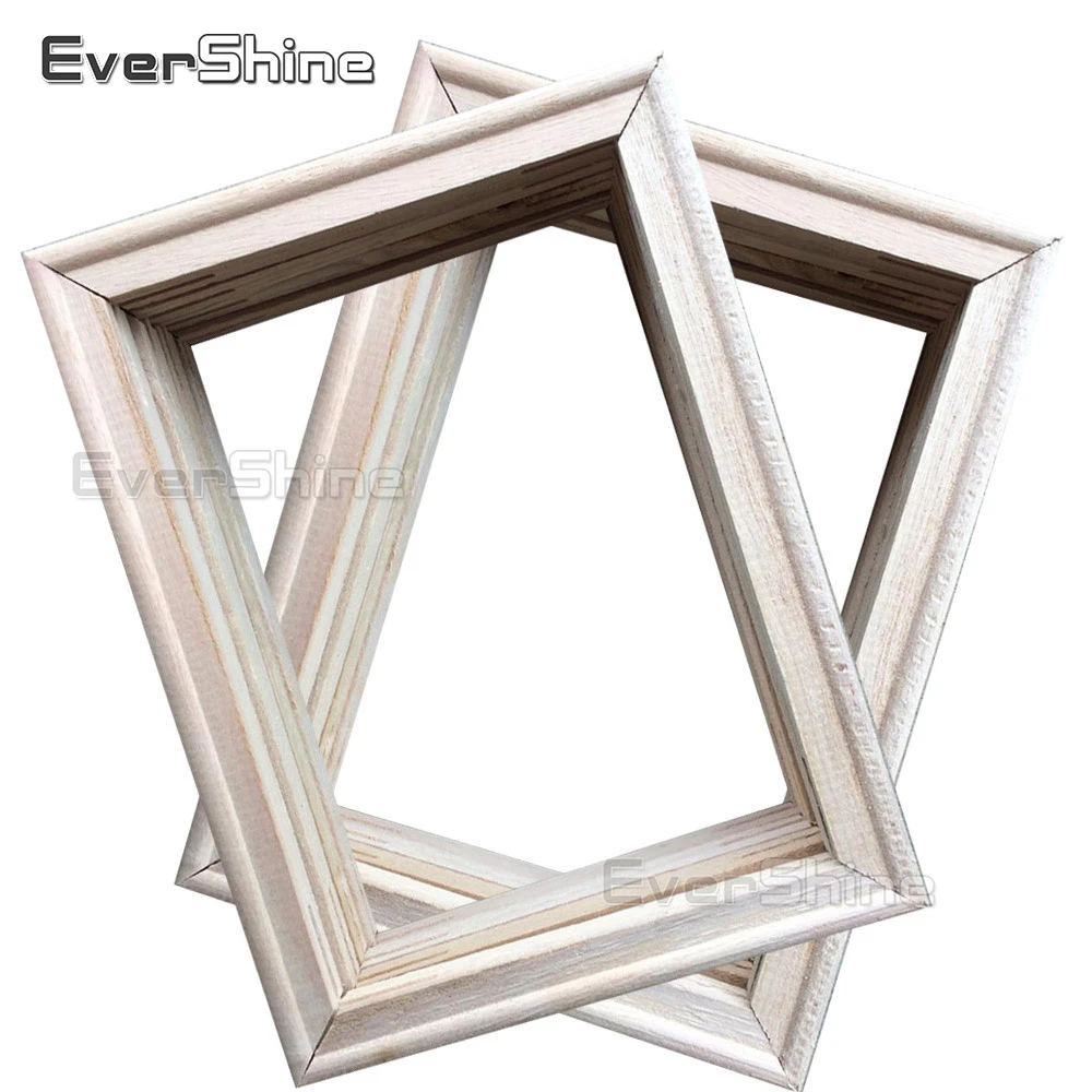 EverShine DIY живопись маслом по номерам фоторамка внутренняя рамка деревянная для