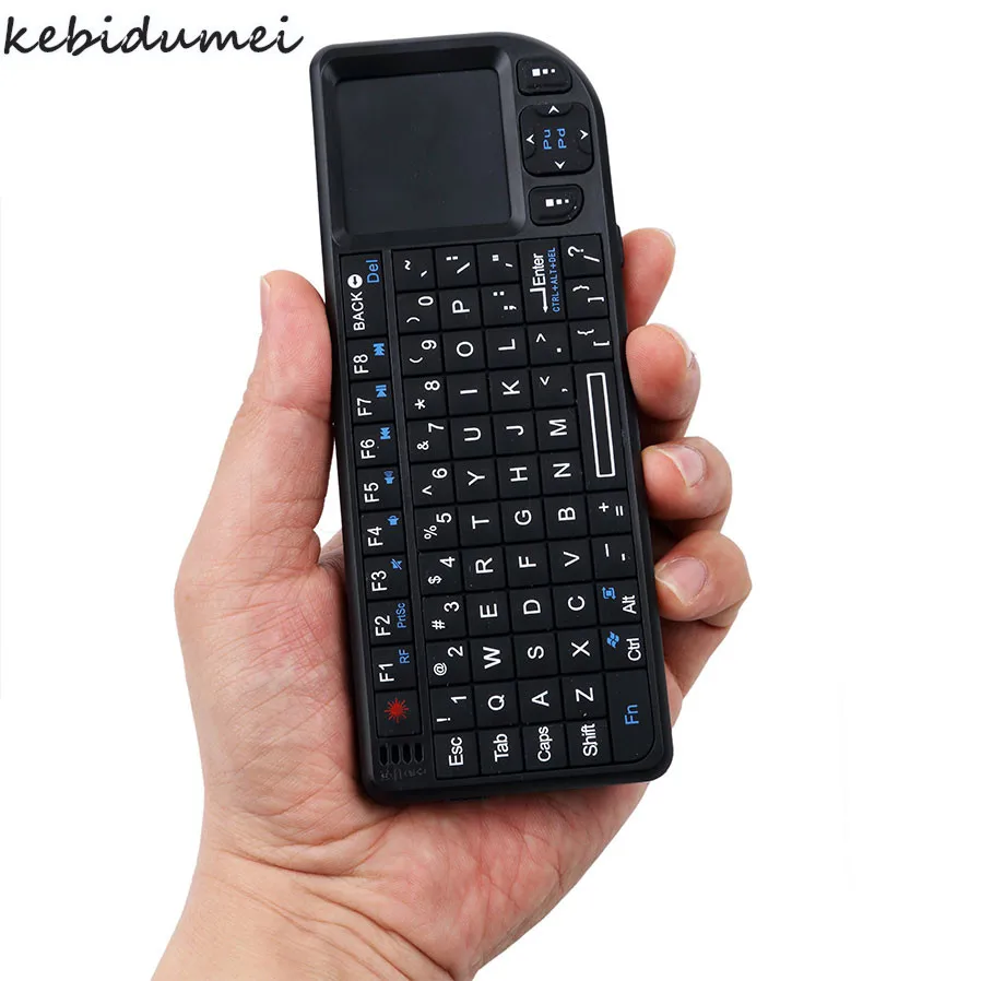 Мини 2 4G RF Беспроводная клавиатура 3 в 1 новая с тачпадом мышь подходит для ПК