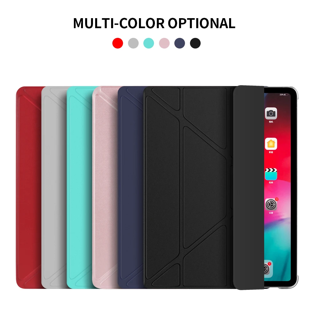 Умный чехол для iPad Pro 12 9 дюйма 2020 GOLP из искусственной кожи с магнитной застежкой +