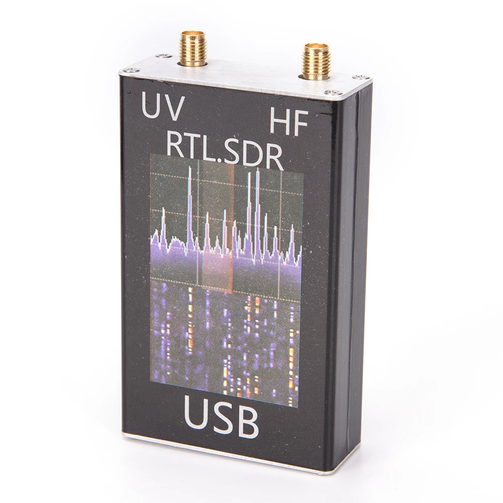 Ham Radio Receiver 100KHz-1.7GHz Full Band UV HF RTL-SDR USB Tuner R820T+8232 Software Hot | Электроника