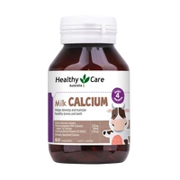 healthy care childrens milk calcium 60 capsulesbottle free shipping