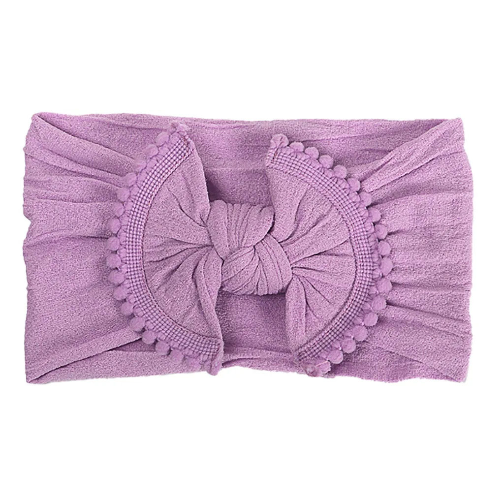 Горячая Распродажа милые детские аксессуары для волос Детские однотонные