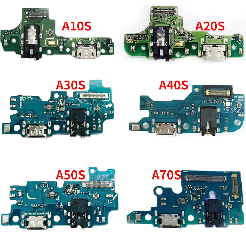 USB зарядная док станция с гибким кабелем для Samsung Galaxy A10S A107 A20S A20e A30S A40S A50S A70S|Шлейфы