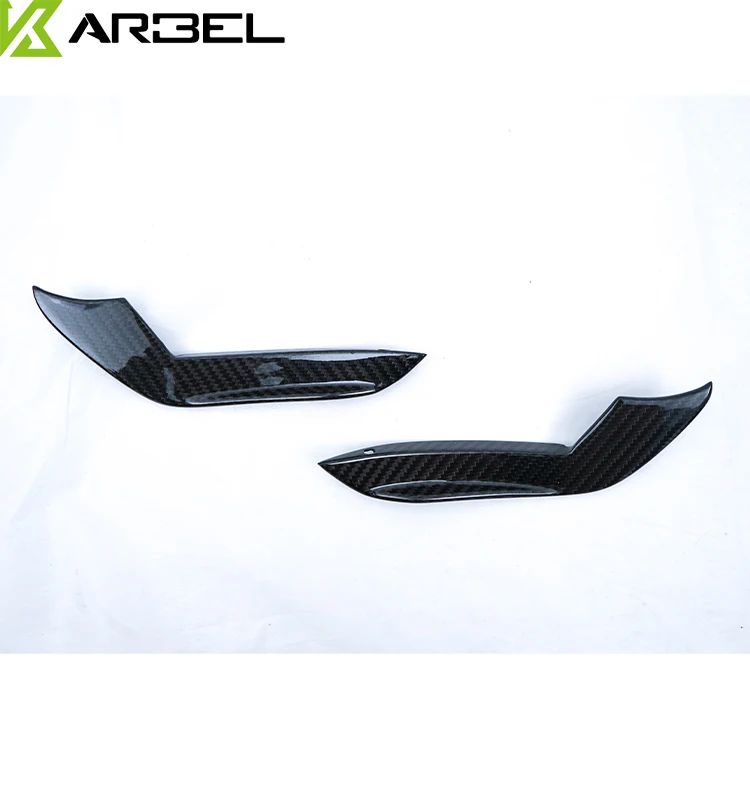 Karbel автомобильные аксессуары из углеродного волокна комплект передних бамперов