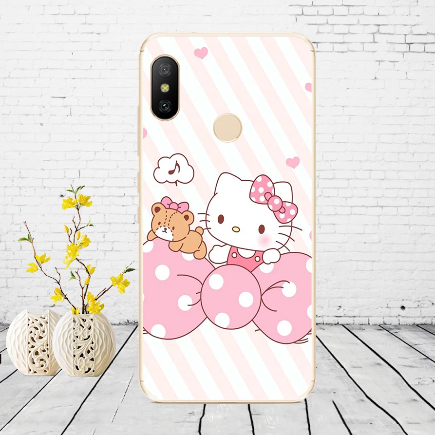 F56 Силиконовый чехол для Xiaomi mi A2 LITE, чехол с полной защитой, мягкая задняя крышка из ТПУ, чехол для телефона s для Xio mi A2 LITE, бампер - Цвет: F56