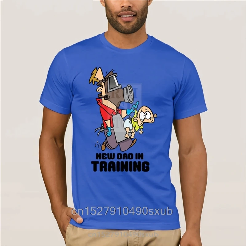 Мужские забавные крутые новые футболки папа подарки для малышей идеи Новые Топы
