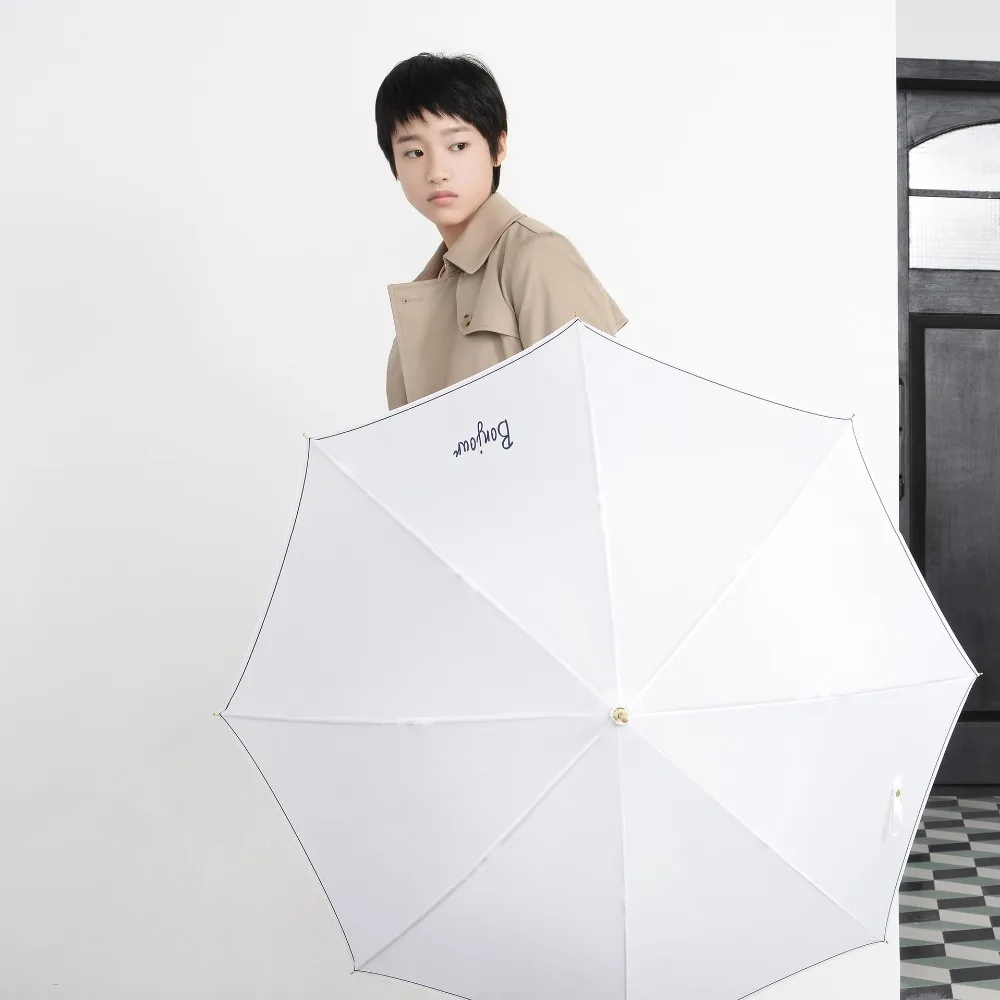 Зонт Tiohoh с длинной ручкой для мужчин и женщин брендовые ветрозащитные зонты