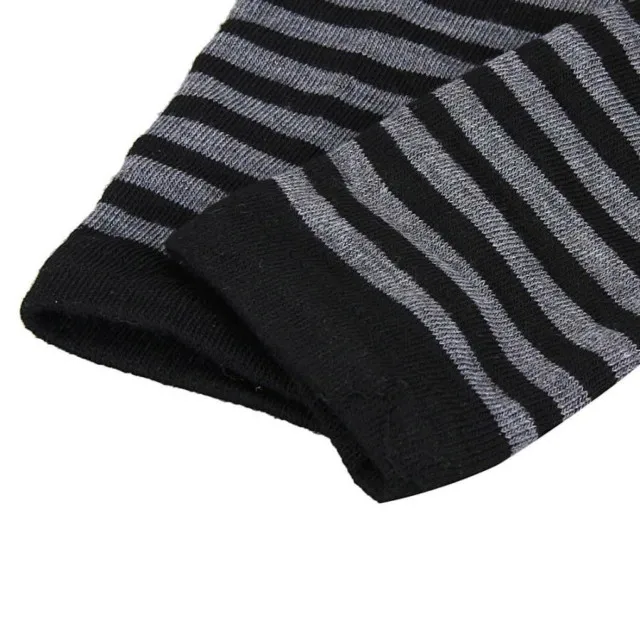 

Winter Wrist Arm Hand Warmer Knitted Long Fingerless Gloves Mitten Striped fingerless cotton gloves bouncy Long Gloves new