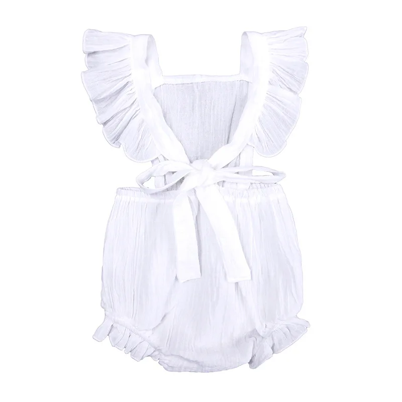 Комбинезон для новорожденных девочек Детский комбинезон малышей Летняя одежда с
