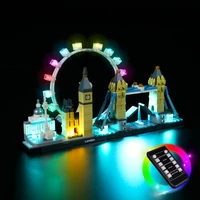 brickbling led light kit for 21034 architecture london skyline collectible blocks no included building model