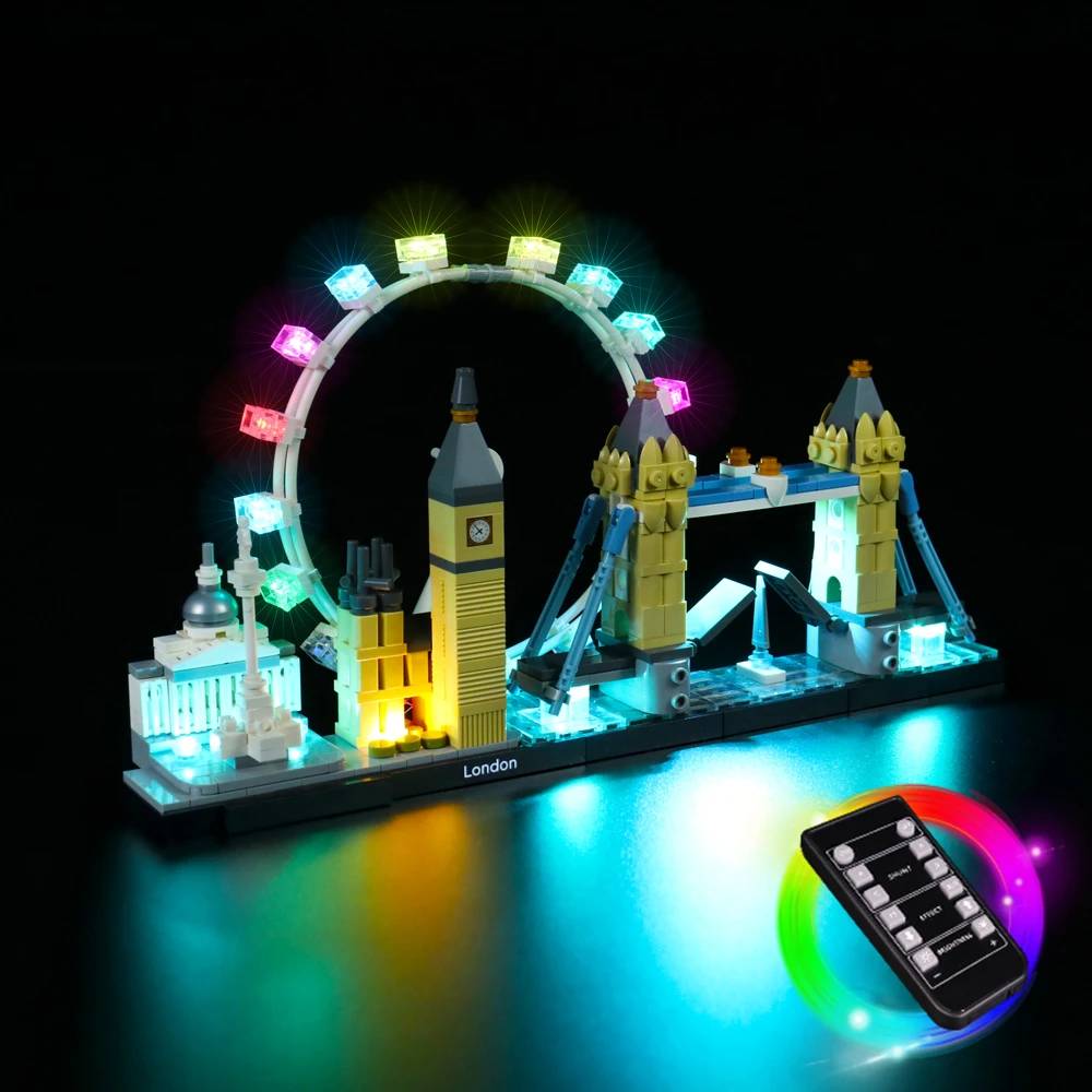 BrickBling Led Light Kit For 21034 Architecture London Skyline Collectible Blocks (No Included Building Model) | Игрушки и хобби