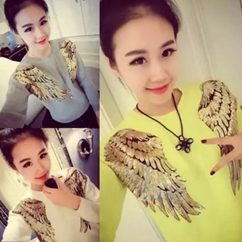 Нашивки для шитья нашивки на одежду платье крылья ангела аппликация одежды