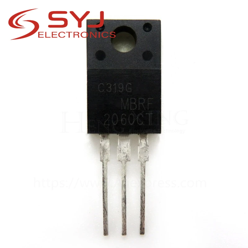 

1pcs/lot MBRF2060CT MBRF2060 MBR2060 TO-220F 20A 60V In Stock
