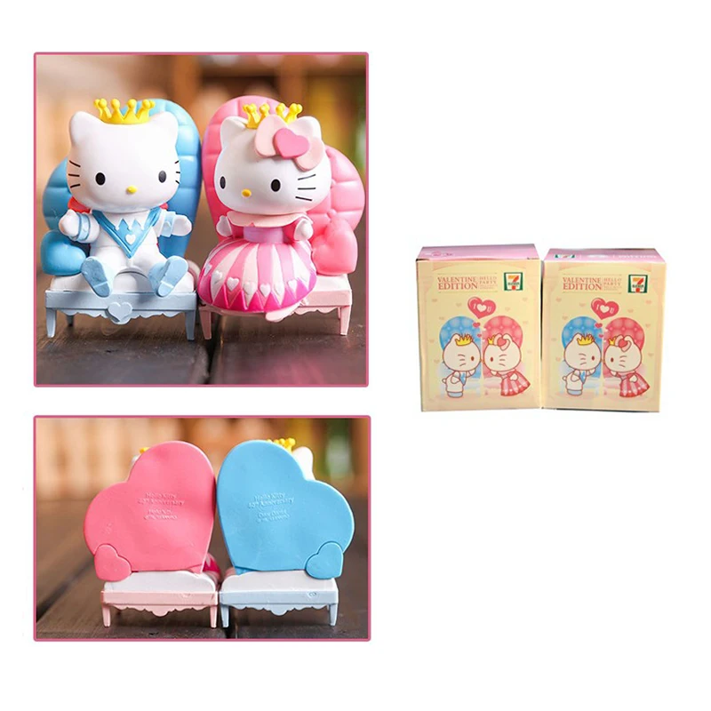 

Original Hasbro HelloKitty Series Figure Model Blind Box Doll Decoration Toy Gift Collections