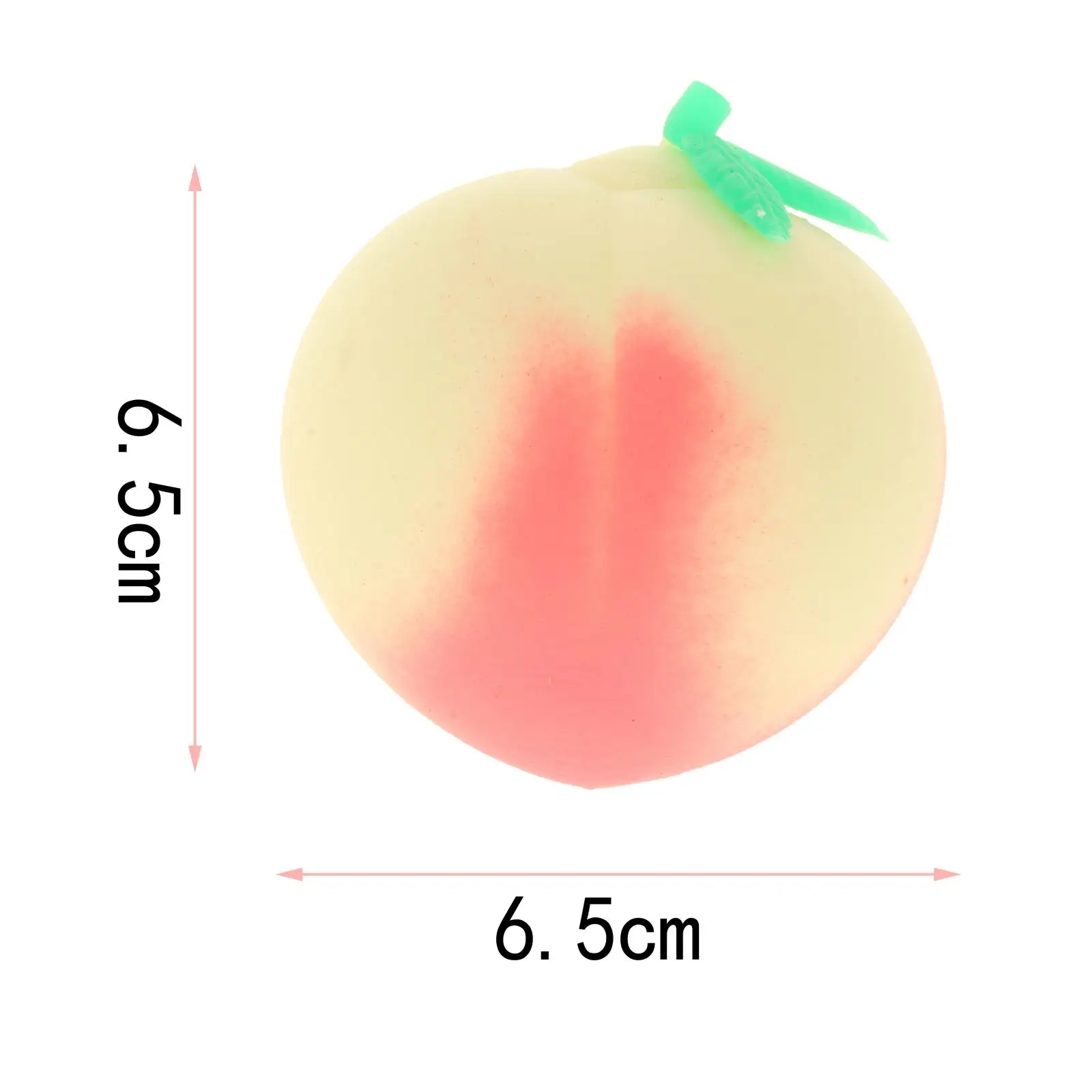 

New Relax Toys Squishy Mini Peach Stress And Anxiety Relief Toy Cute Fruit Collection Decorative PropsCute Funny Pink Funny Gift