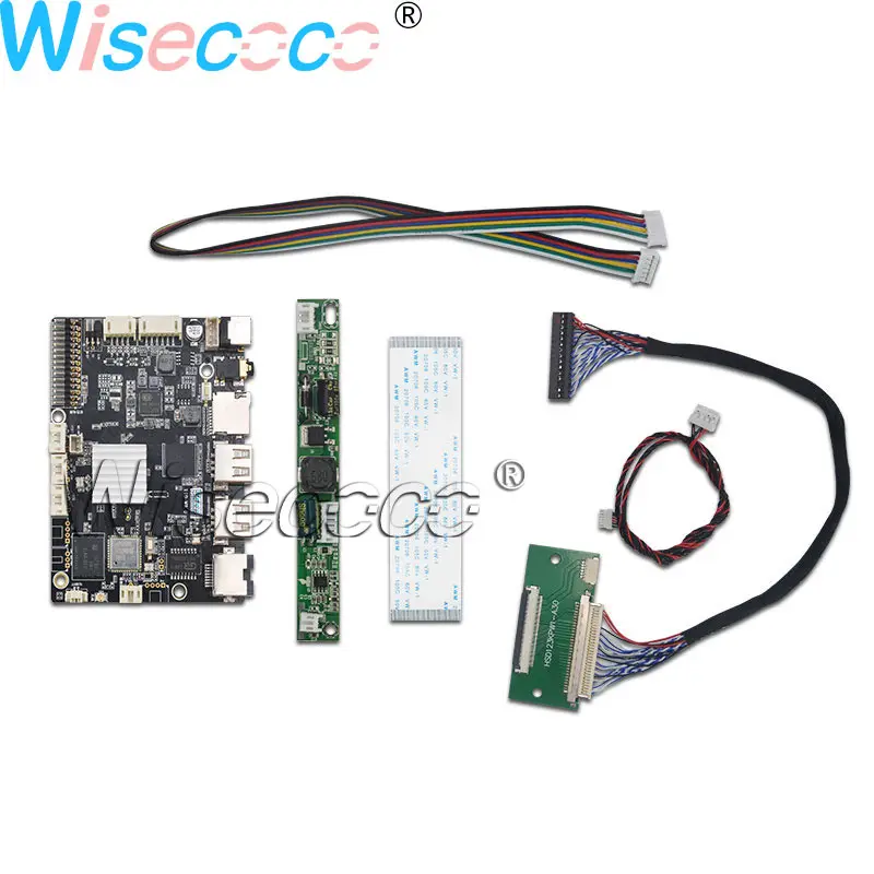 Wisecoco 12," 1920 × 720 высокая подсветка 1000 нит бар дисплей+ DC USB LVDS CCFL инвертор плата контроллера для автомобильного дисплея