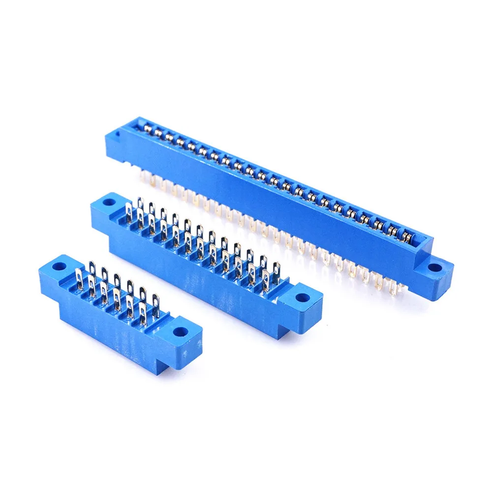 10 шт. фланец 805 коннектор для края карты 3 96 мм Шаг 8 12 16 20 24 30 36 44 56 72 Pin PCB золотой