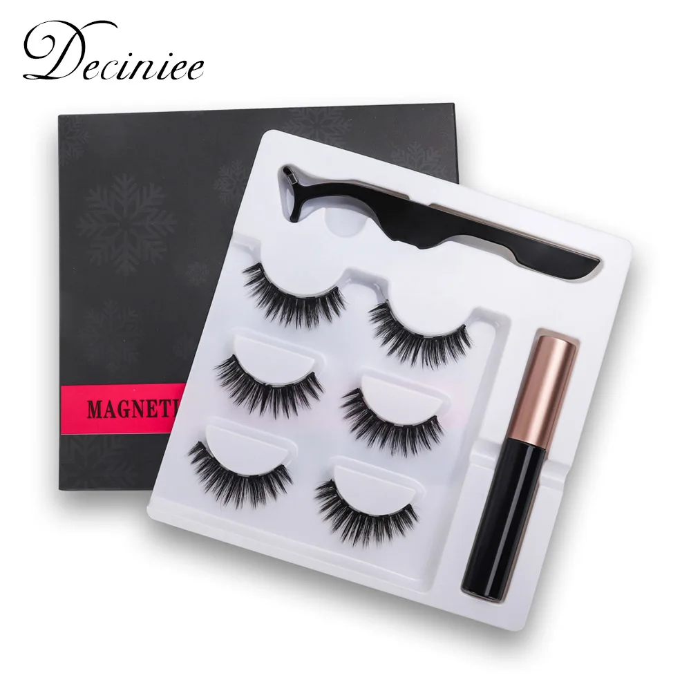 Новинка магнитные накладные ресницы магнитная жидкая подводка для глаз