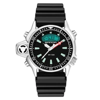 sanda men digital watches resin strap causal fashion sport wristwatch luxury brand famous orange big dial waterproof quartz cloc