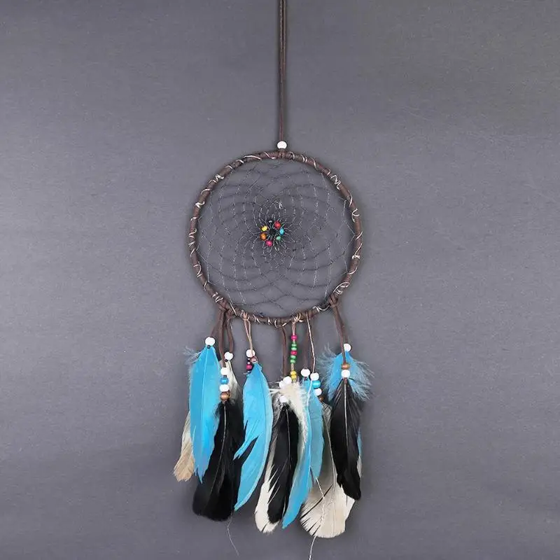 Ловец снов перья настенное украшение ремесло DIY для дома ручной работы девушка