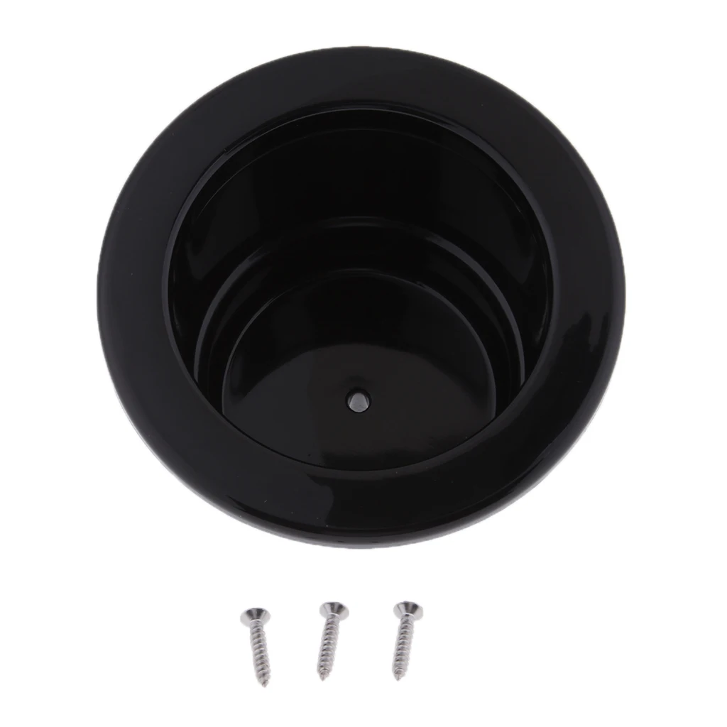 

Black Plastic Universal Cup Drink Holder for Boat Marine Auto Truck Camper