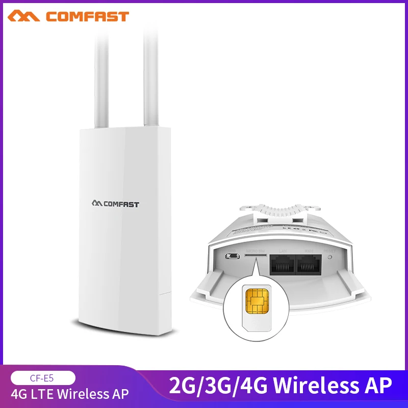 COMFAST CF-E5       2, 4G & 4G     Wi-Fi   