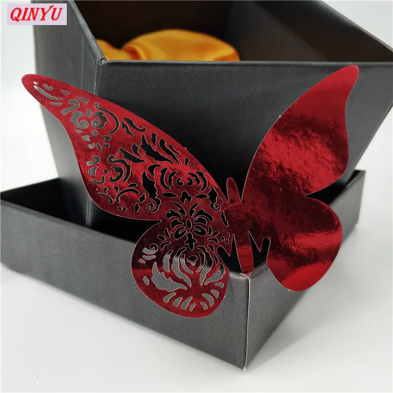 50/100 шт карточки для бокалов именная табличка сиреневого карточка чашка Бумага