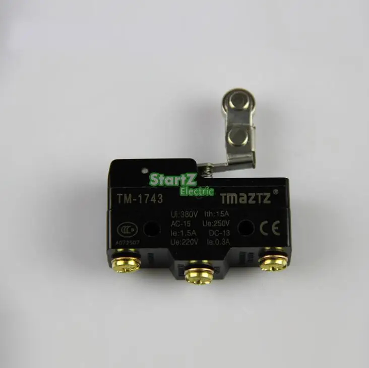 Миниатюрный микропереключатель omron 15 А 250 В переменного тока 10 шт. zippy TM VM 1743 Z-15GW2277-B