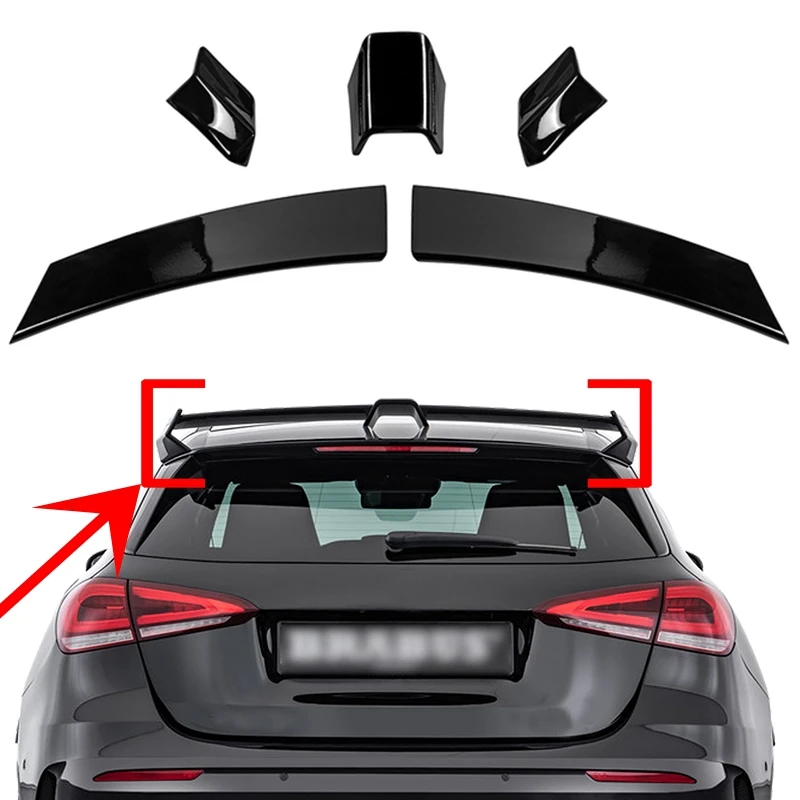 

Car Rear Roof Spoiler Tail Wing Lip for Mercedes Benz W177 Hatchback A Class A180 A200 A250 A260 A45 2019 2020