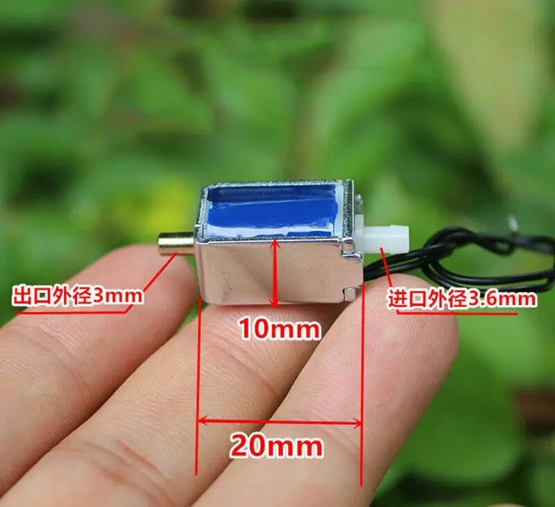 Фото DC 12V Mini Electric Solenoid Valve Normally Closed Micro Air Water Pump Обустройство дома DC 12V Mini Electric Solenoid Valve Normally Closed Micro Air Water Pump Обустройство дома