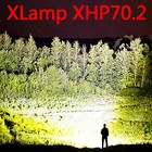 Самый мощный светодиодный фонарик использует 26650 водонепроницаемый xhp70.2 3 режима usb фонарик xhp50 фонарь 18650 охотничий фонарь светильник