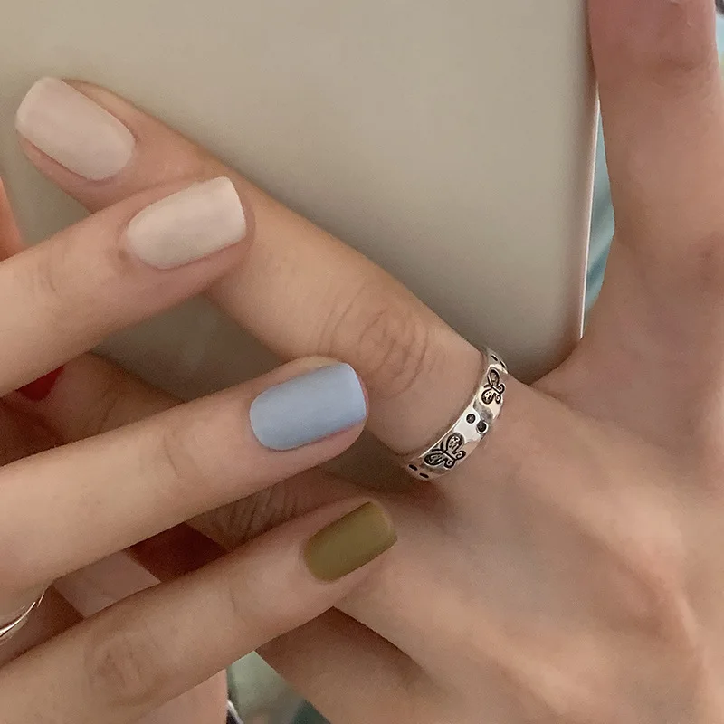 Винтажное серебряное креативное украшение для вечеринки на палец изысканное