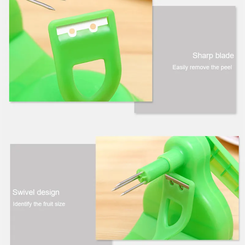 Очиститель яблок ручной работы из нержавеющей стали для резки фруктов