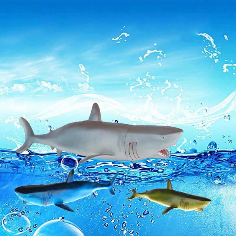 

Simulation Marine Animal Model Decoration Ornaments Realistic Sounding Perch Crocodile Children Educational Prop Kid Toy