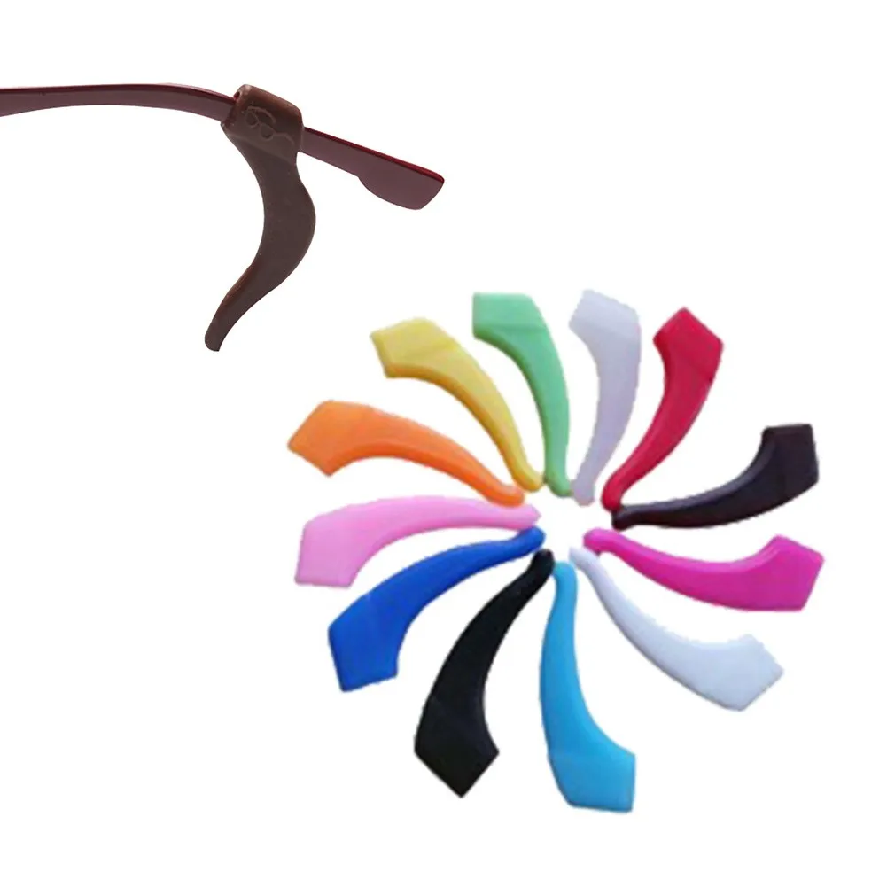 

Fashion Anti Slip Ear Hook Eye Glasses Silicone Grip Temple Tip Holder Spectacle Eyeglasses Grip Mirror Leg Eyewear Accessories